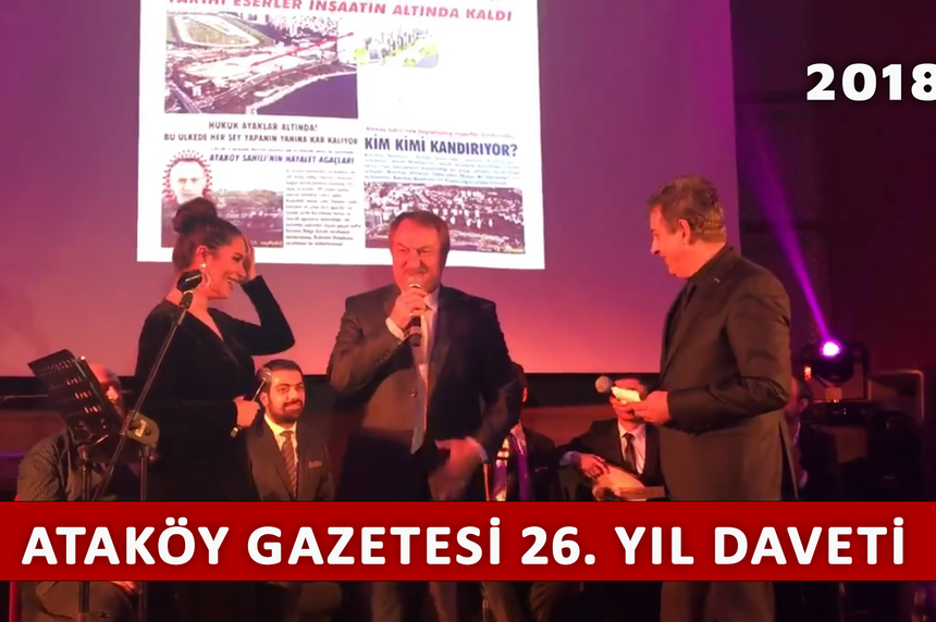 Ataköy Gazetesi 26. Yıl daveti (2018)